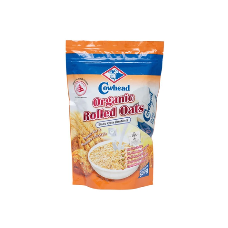 Cowhead Organic Rolled Oats Baby Oats Instant