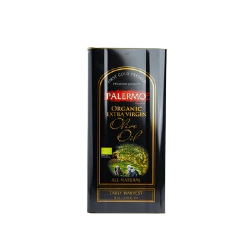 Palermo Organic Extra Virgin Olive Oil 5ltr